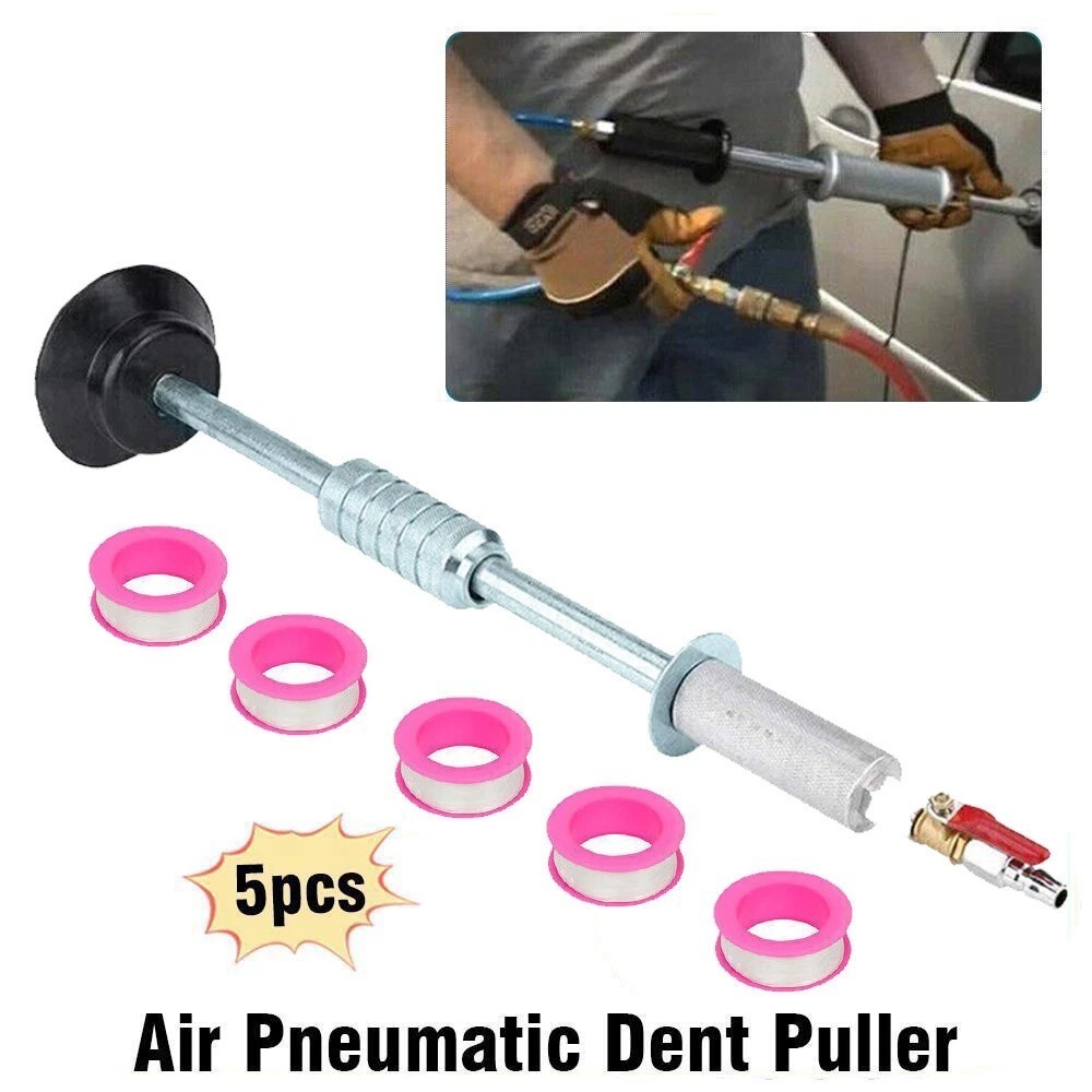 Air Pneumatic Dent Puller Car Auto Body Repair Suction Cup Slide Hammer Kit US