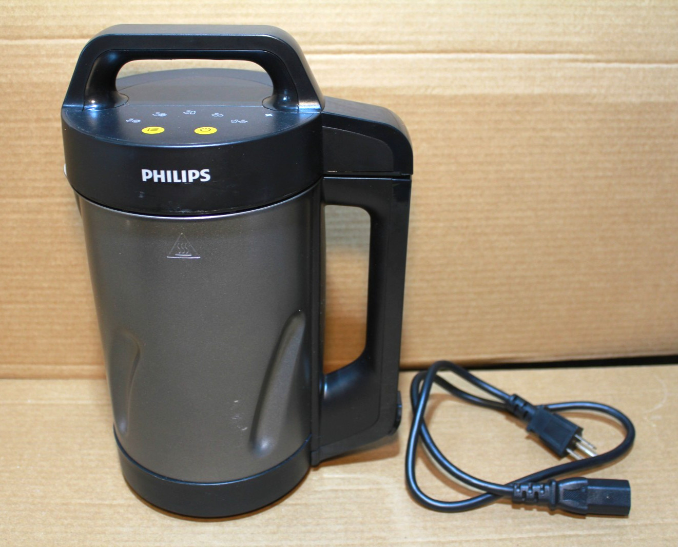 Philips Viva Collection HR2204 10-in-1 Soup Maker and Smoothie Blender Hot Cold