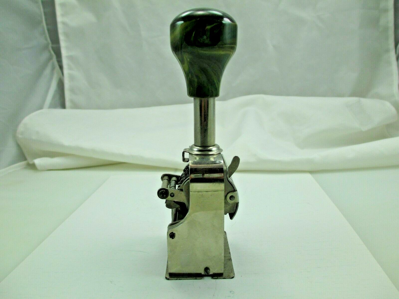 Vintage The Force Model 150 Automatic Numberer Machine Stamp 597E
