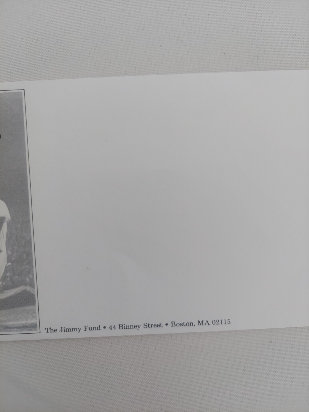 Evening With Ted Williams And Friends Official Letterhead And Picture Envelope