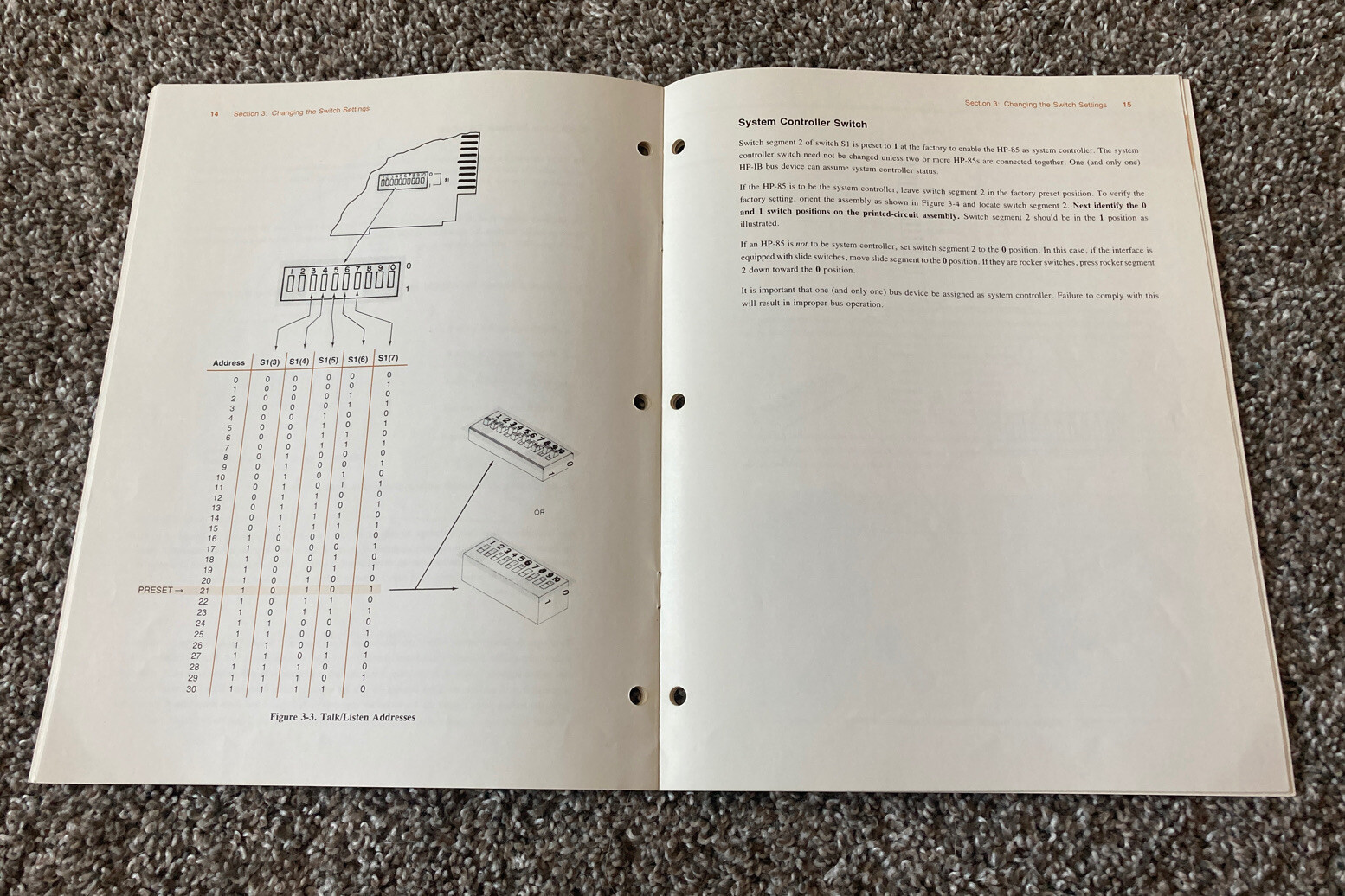HP HP-IB PERIPHERAL INSTALLATION INSTRUCTIONS Manual Great Condition!