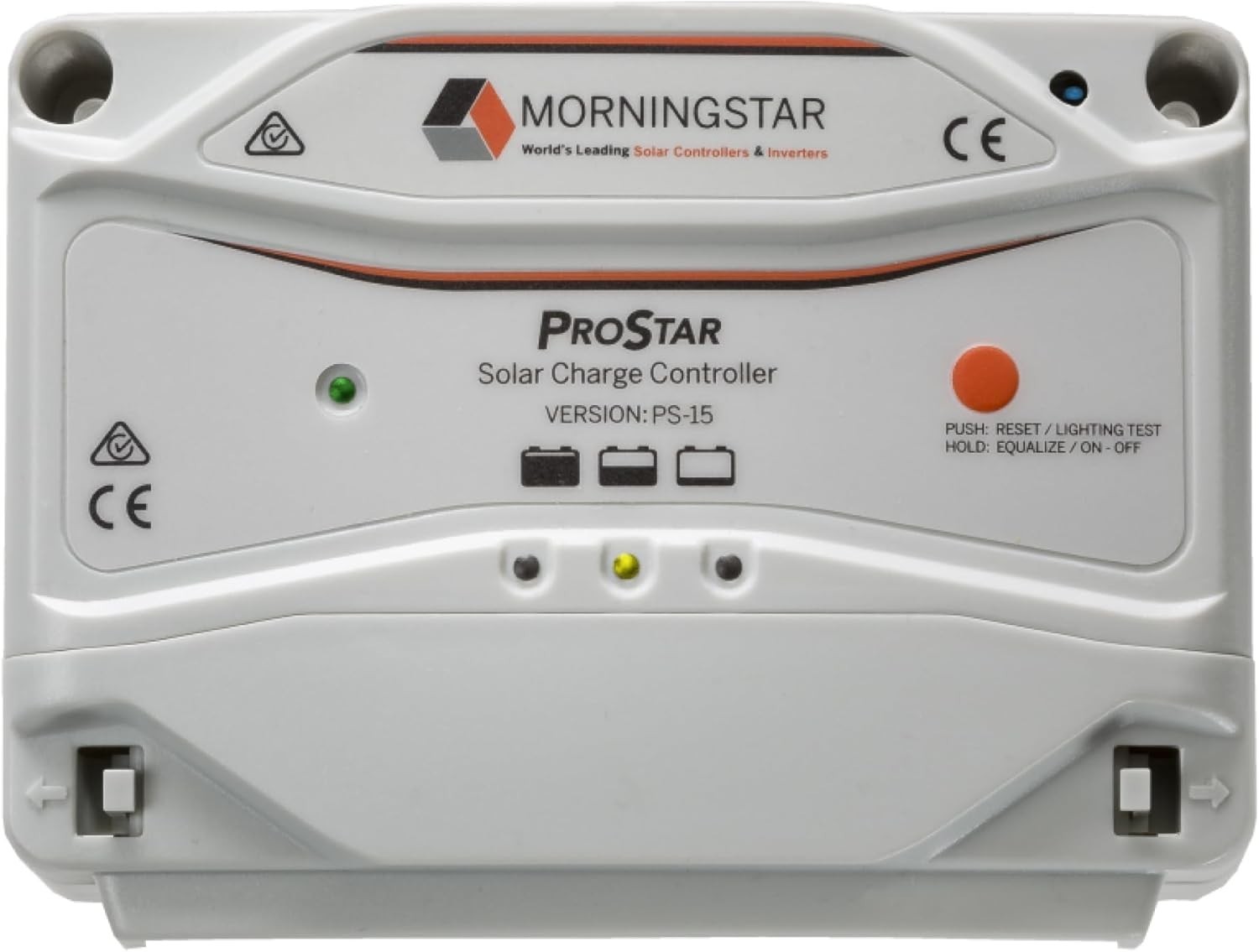 Morningstar ProStar PS-15 15A PWM Solar Charge Controller for 12V/24V Batteries