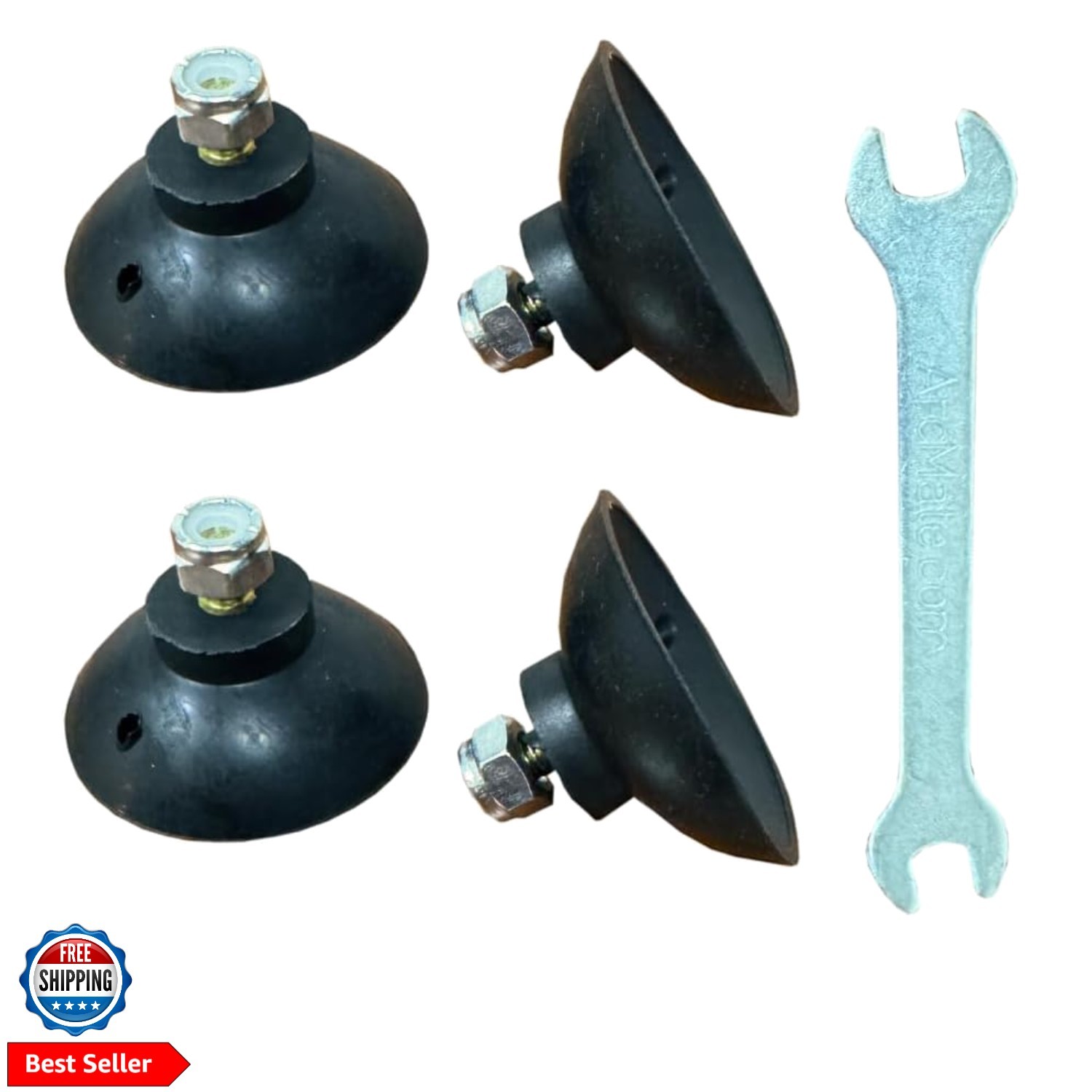 EZ Reacher Replacement Gripper Cups - Outdoor Reacher Grabber Tips Part for R...
