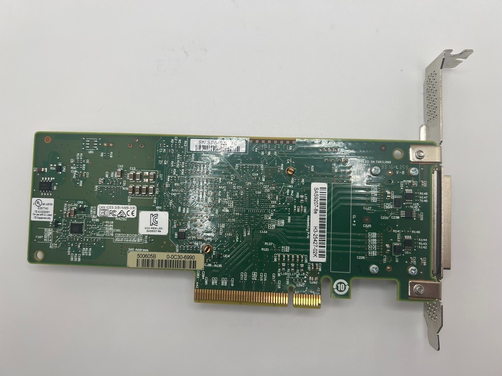 LSI SAS9207-8e PCI Express x8 to 6Gb SAS Host Bus Adapter High Profile