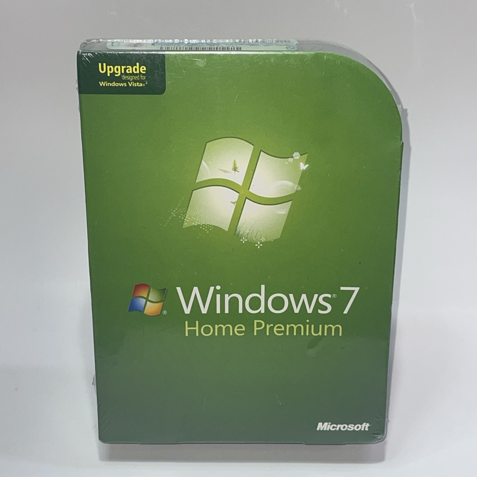 Microsoft Windows 7 Home Premium Upgrade 32 & 64 Bit DVDs MS WIN New Retail Box