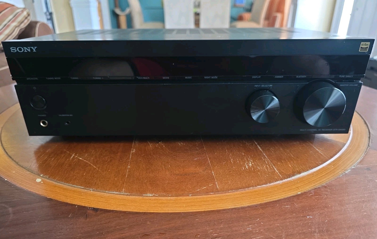 Sony STR-DH590 5.2 Channel 4K HDR AV Receiver HDMI Tested Bluetooth (no remote)