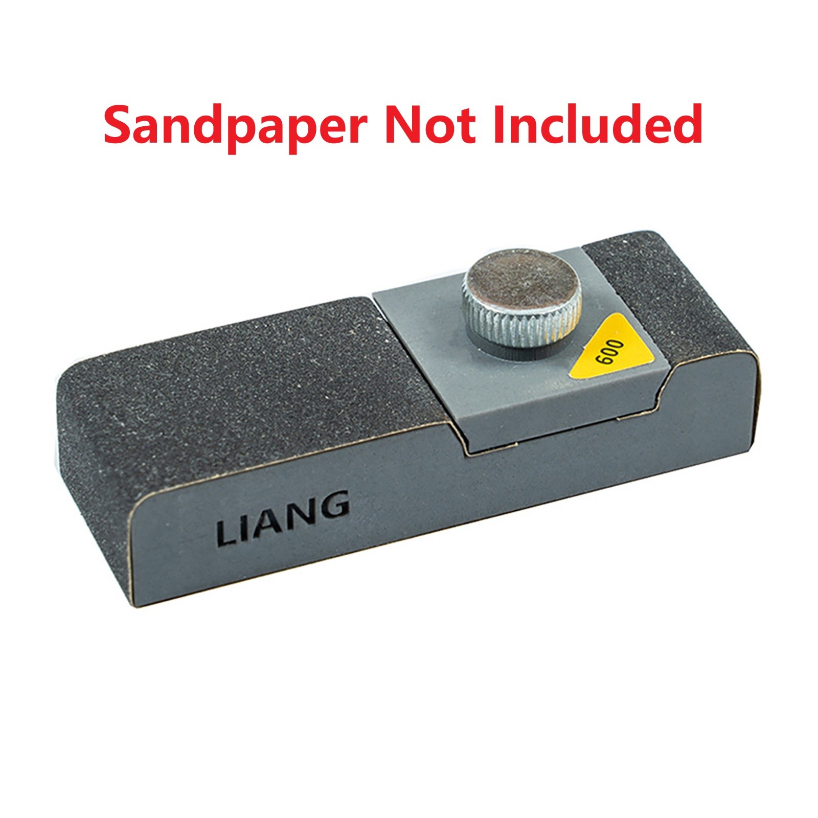 Wear-resistant Resin Metal Model Sandpaper Holder Glue-free Sanding Board Tool a