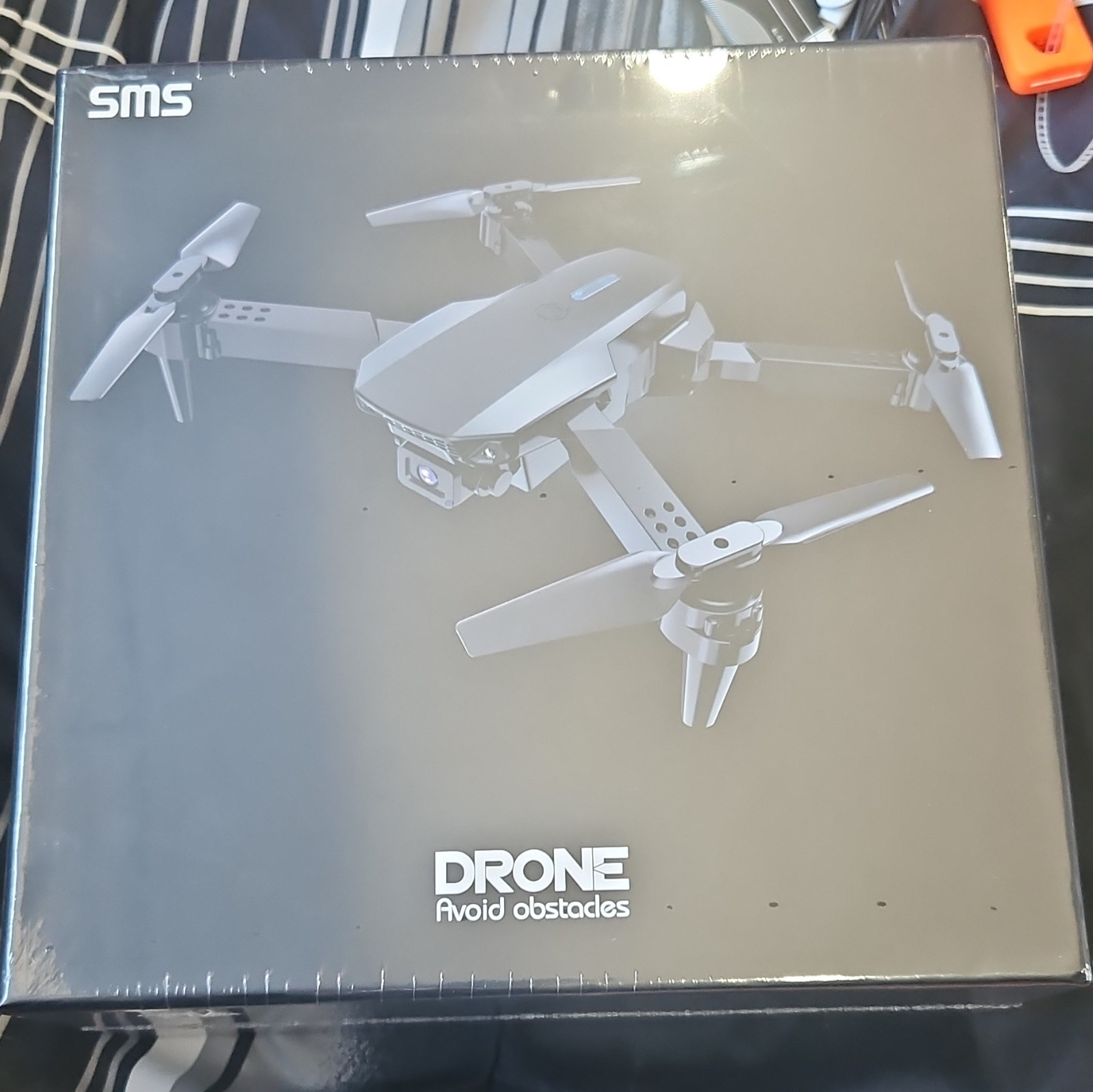 Half off Msrp price Obstacle Avoidance Quadcopter Toy Grade Black Electric Drone