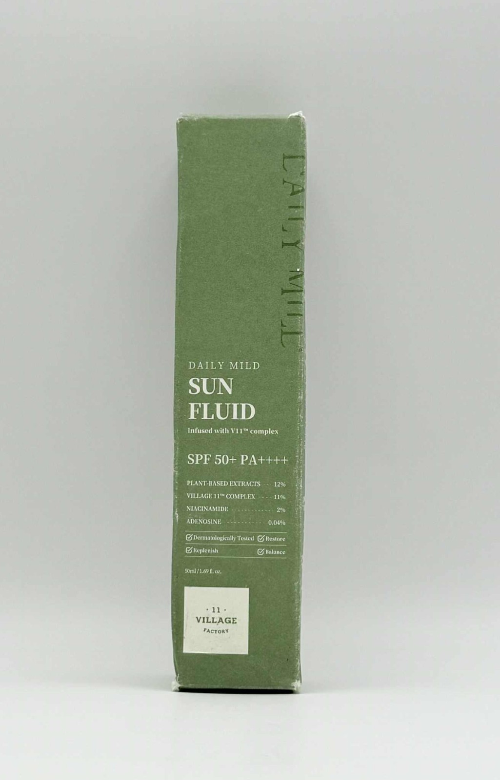 [VILLAGE 11 FACTORY] Daily Mineral Tone Up Sunblock - 50ml (SPF50+ PA++++)