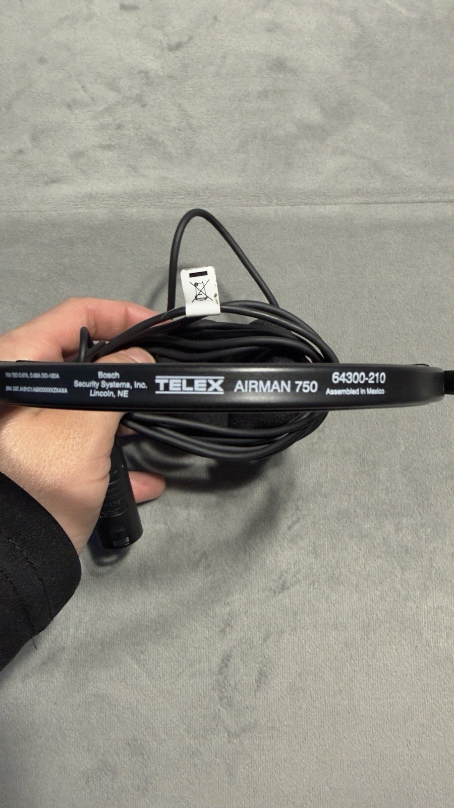 Telex Airman 750 (64300-210) Airbus Pilot Headset