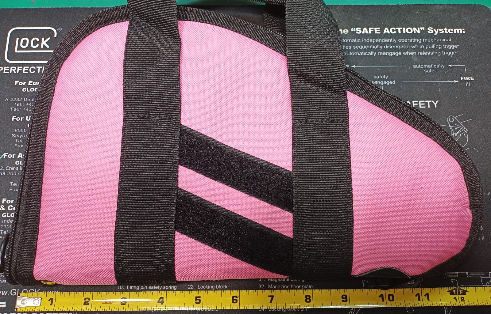 Pistol Hand Gun Case Hot Pink New Veteran Owned Business