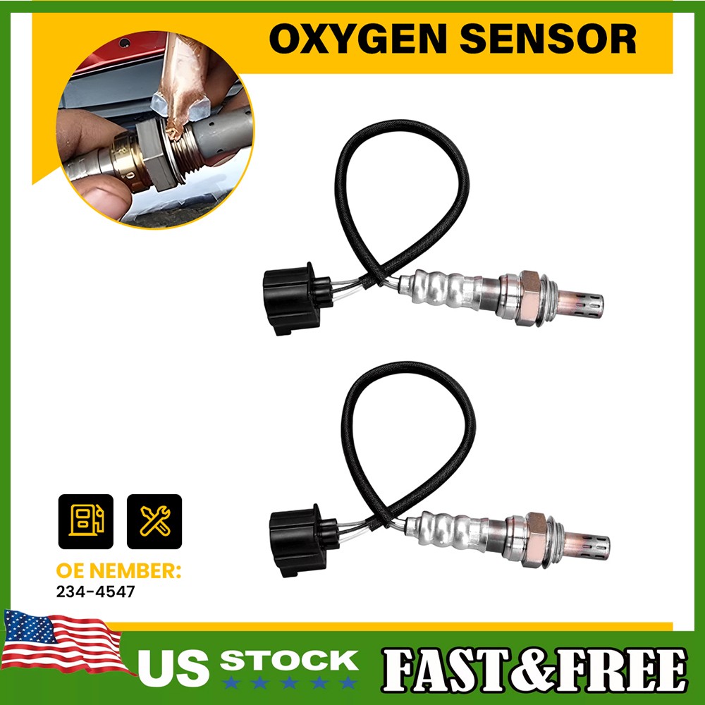 Set(2) For Chrysler 200 2.4L 2011-14 O2 Oxygen Sensors Upstream & Downstream