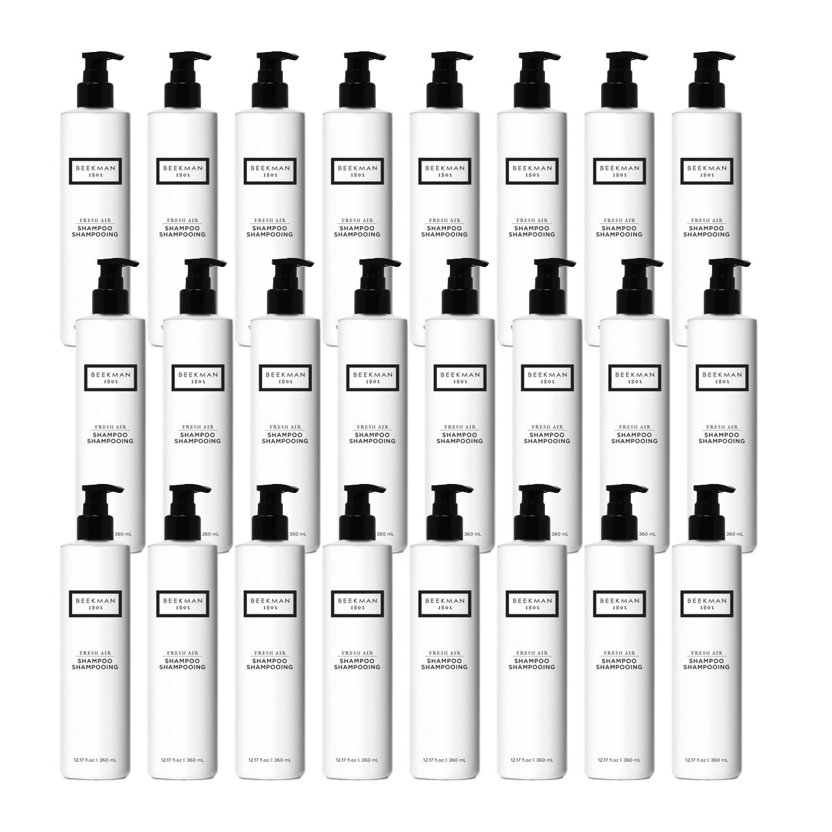 Beekman 1802 Shampoo Dovelok 12oz Pre-filled Bottles 24/case