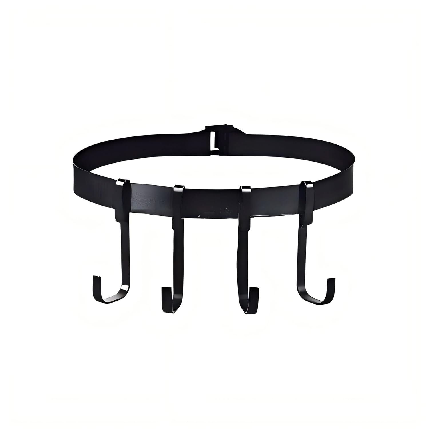 Tree Stand Strap Bow Hanger 4 Metal Gear Hooks Hunting Archery Accessories