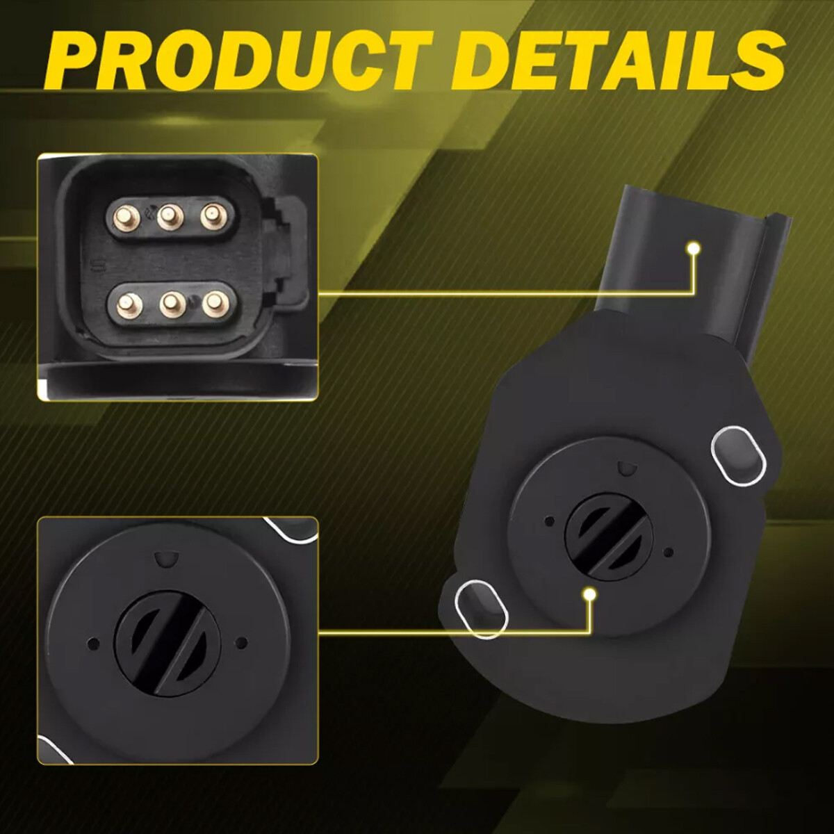3970085 APPS Throttle Position Sensor OEM For 98-07 Dodge RAM 2500 3500