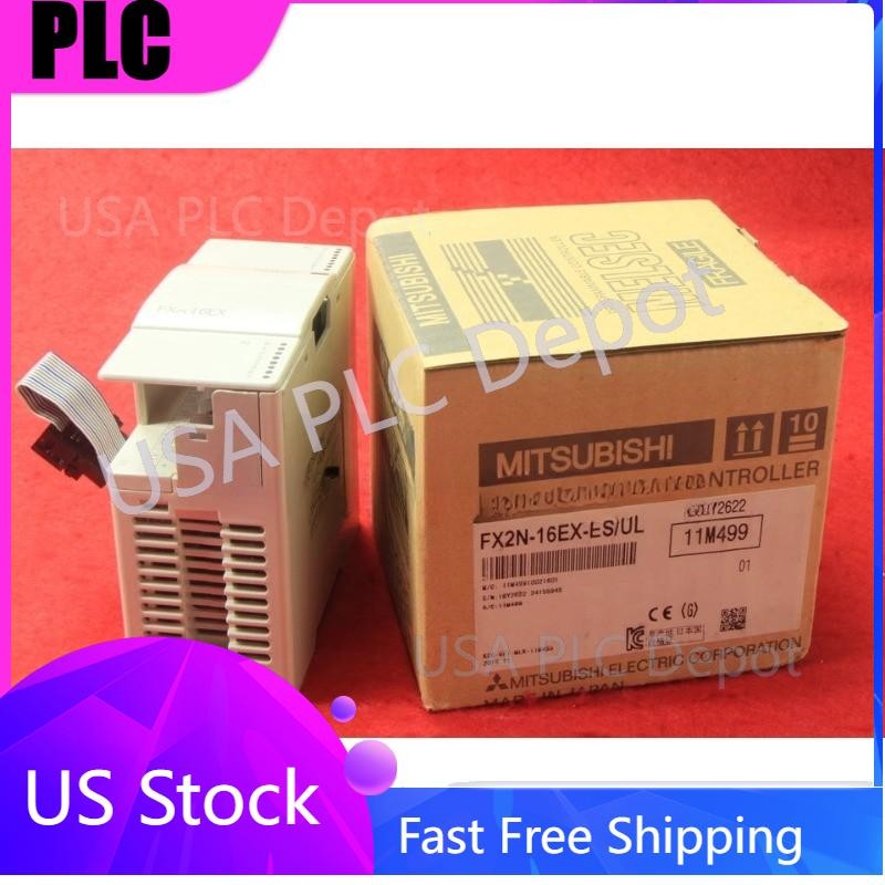 Mitsubishi Electric FX2N-16EX-ES/UL Tape residue new