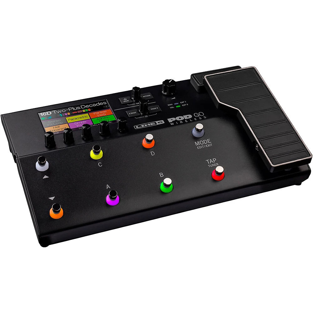 Line 6 POD Go Wireless Guitar Multi-Effects Processor Black Refurbished