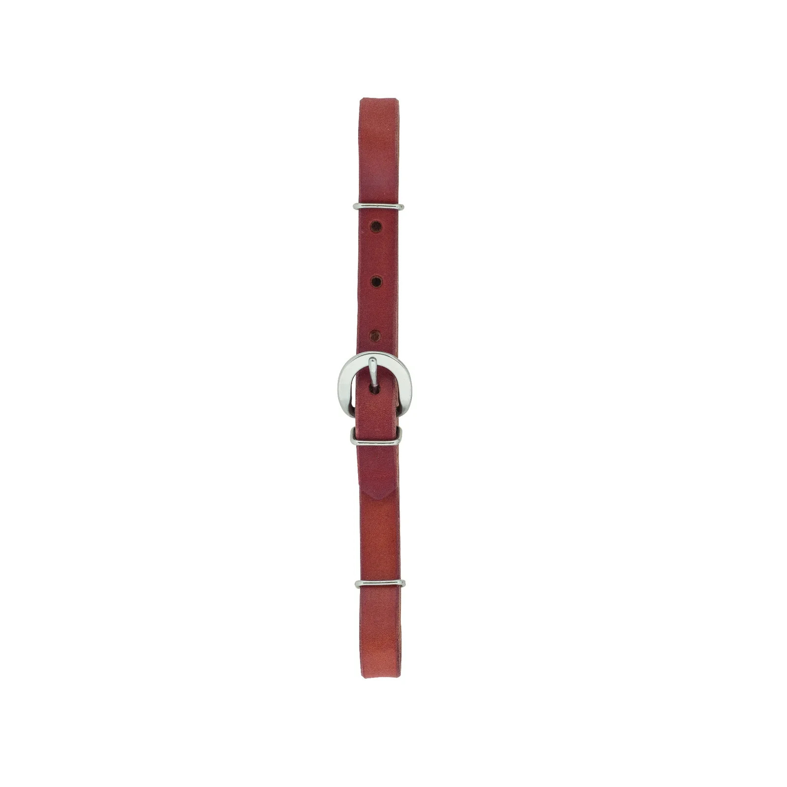 Weaver Leather Canyon Rose Harness Leather Curb Strap - Stainless Steel Hardware