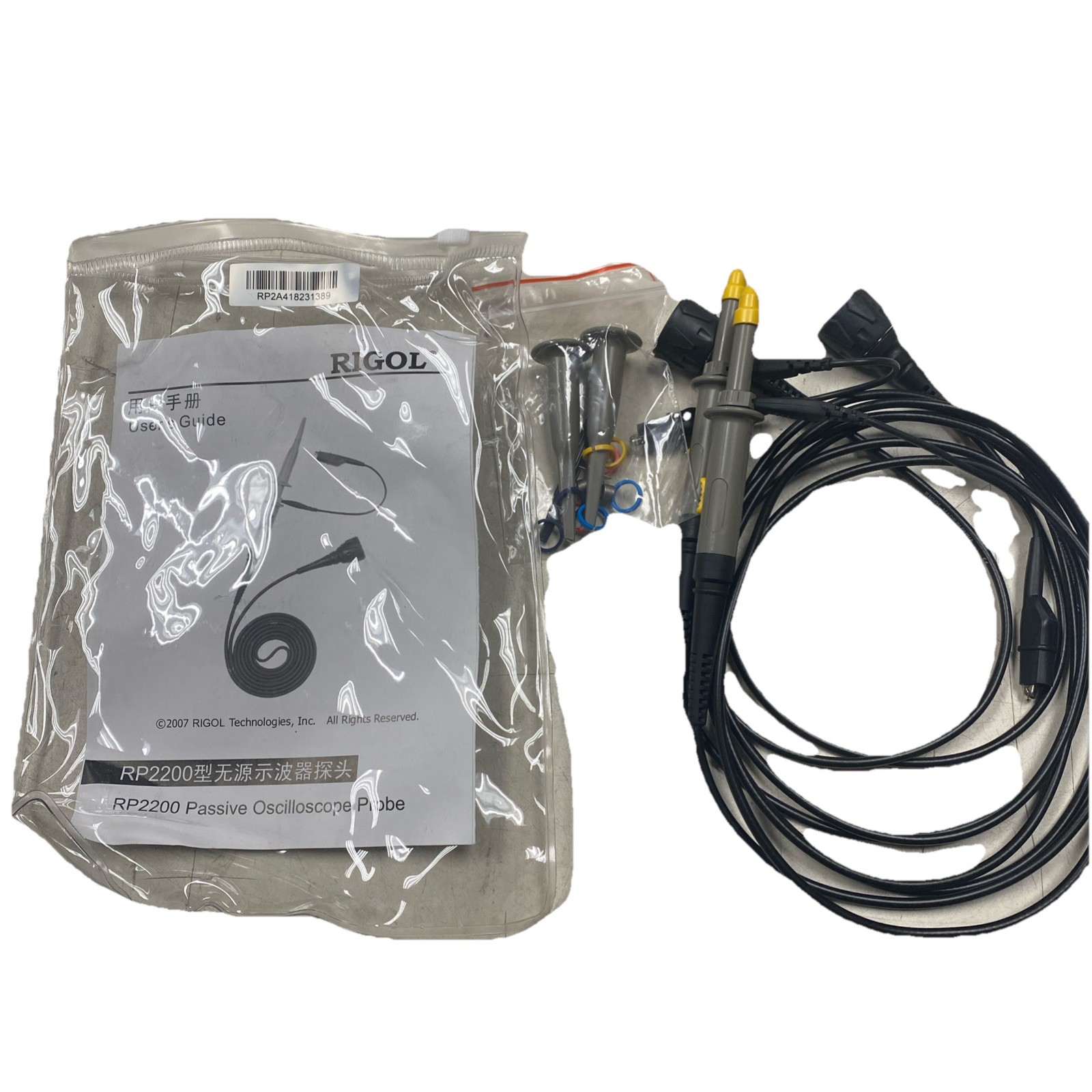 Two Rigol RP2200 Passive Oscilloscope Probe 150 MHZ, 10 x/x 1