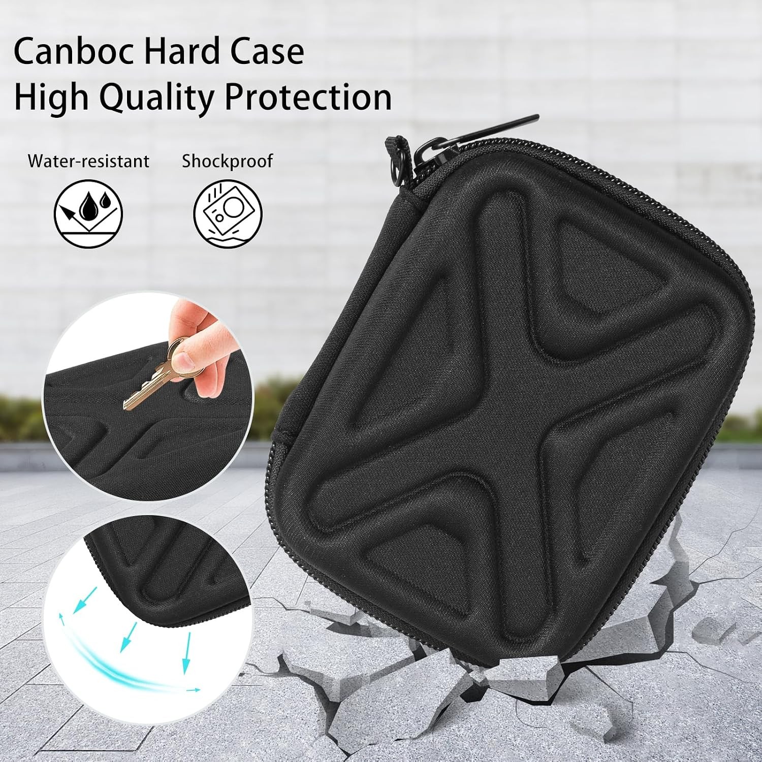Digital Camera Case for 21MP 2.7" LCD Rechargeable Camera