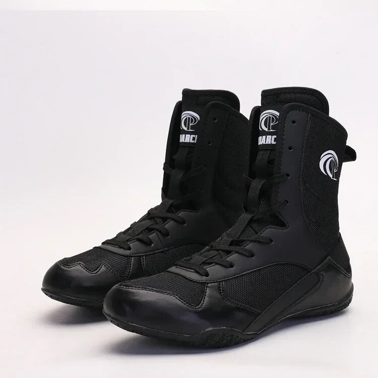 Men's Wrestling Shoes Professional Boxing Shoes Breathable Flighting Sneakers