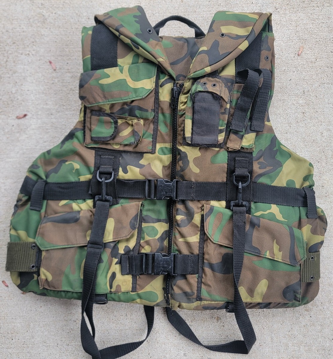 VINTAGE ARMOUR OF AMERICA BODY ARMOR FLOATATION 1994 VEST MED Flotation