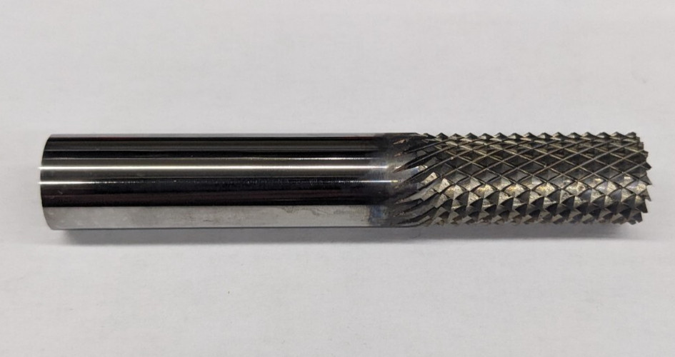 SGS 1/2" Solid Carbide Fiberglass Router Bit Diamond Cut Style B Burr End FGR-9