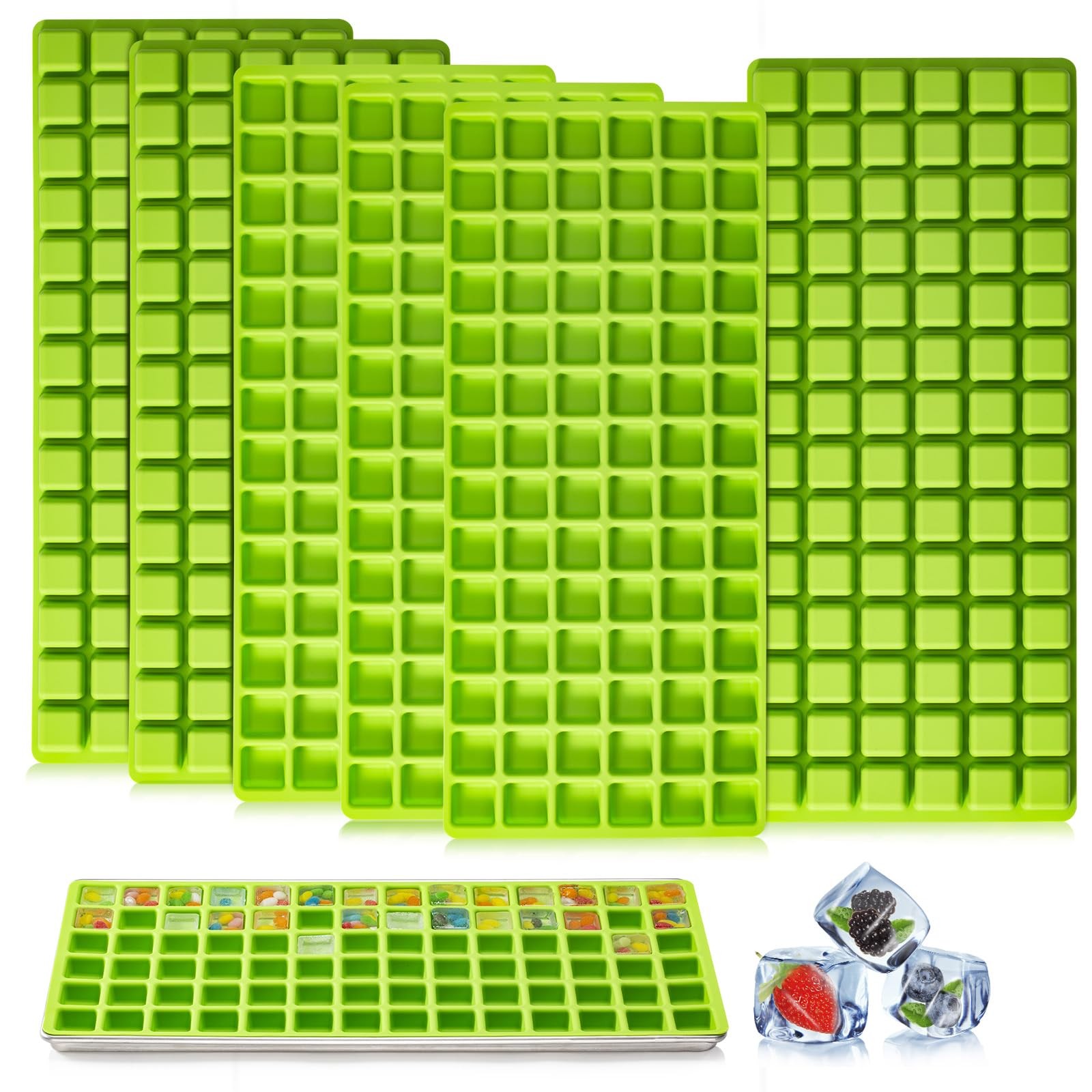 Large 6 Pcs Silicone food molds for harvest right freeze dryer Large trays, S...