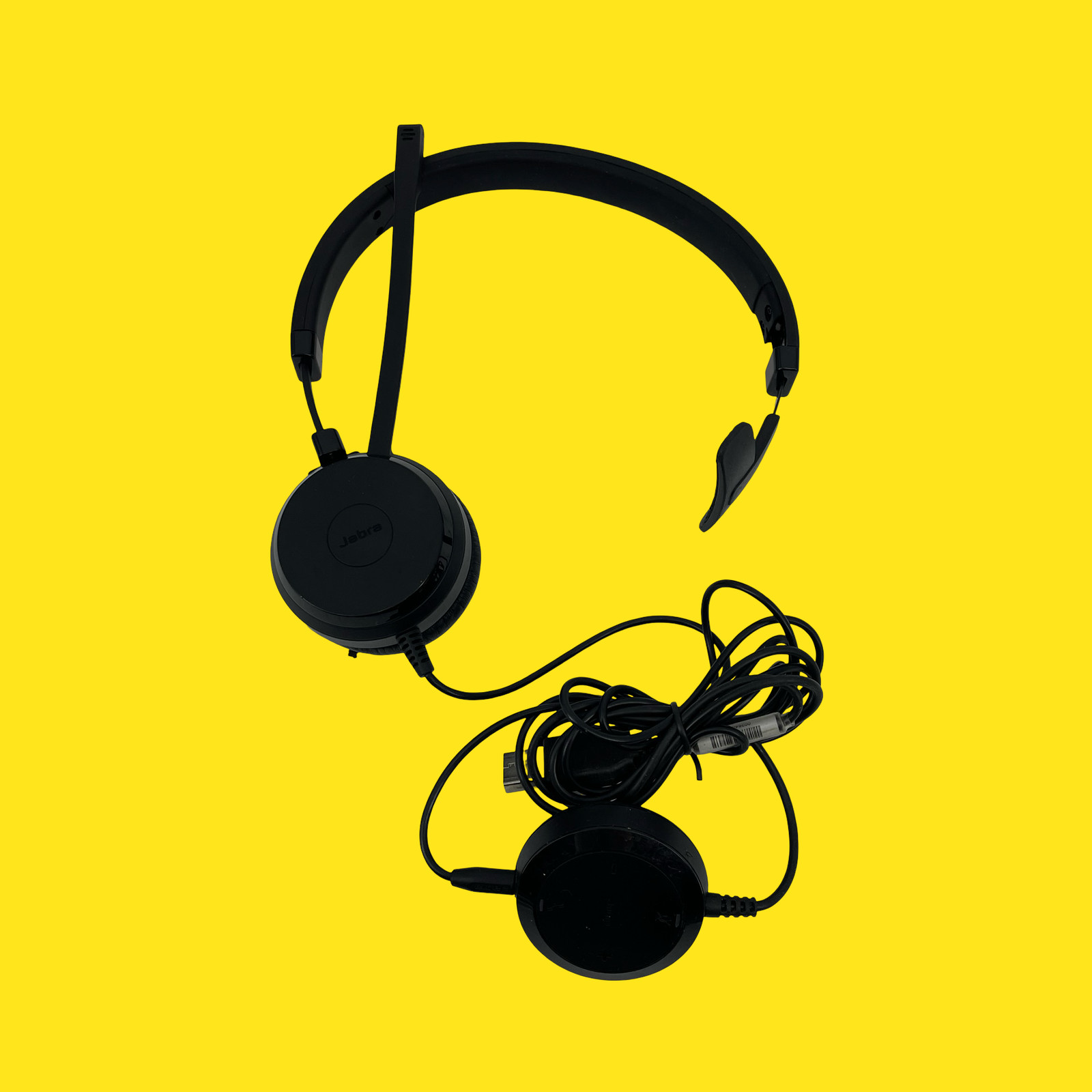 Lot of 16 Jabra Model ENC060 Wired Headset Black #SC5678 (AR)