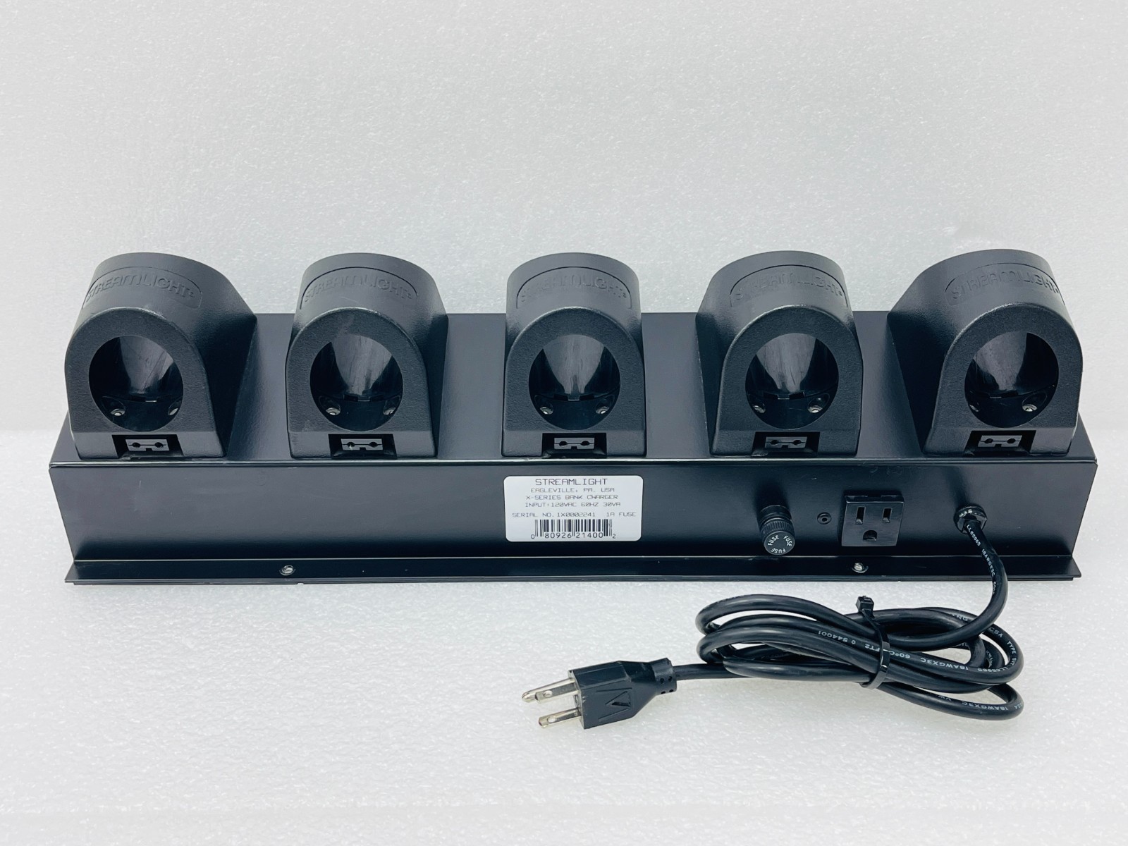 USED - Streamlight 5-Unit Bank Fast Charger for SL-20X SL-20XP and SL-35X 21400