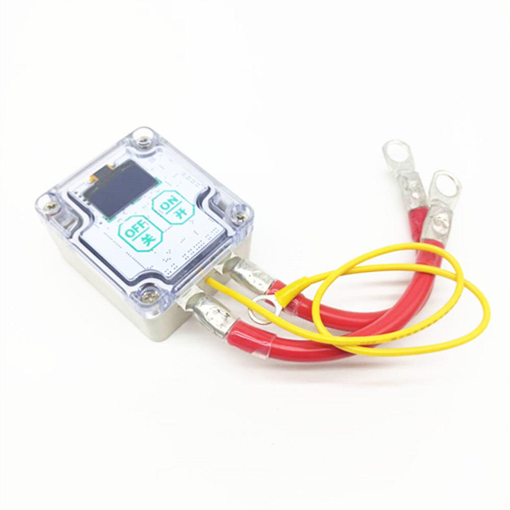 Car Battery Switch Cut Off Disconnect Isolator Master Kill Kit W/Remote Control