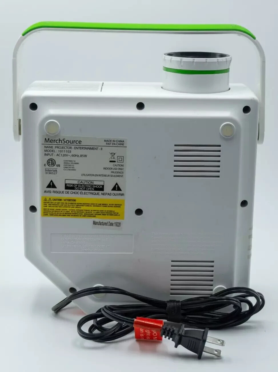 Merchsource Entertainment Projector II Model 1503048