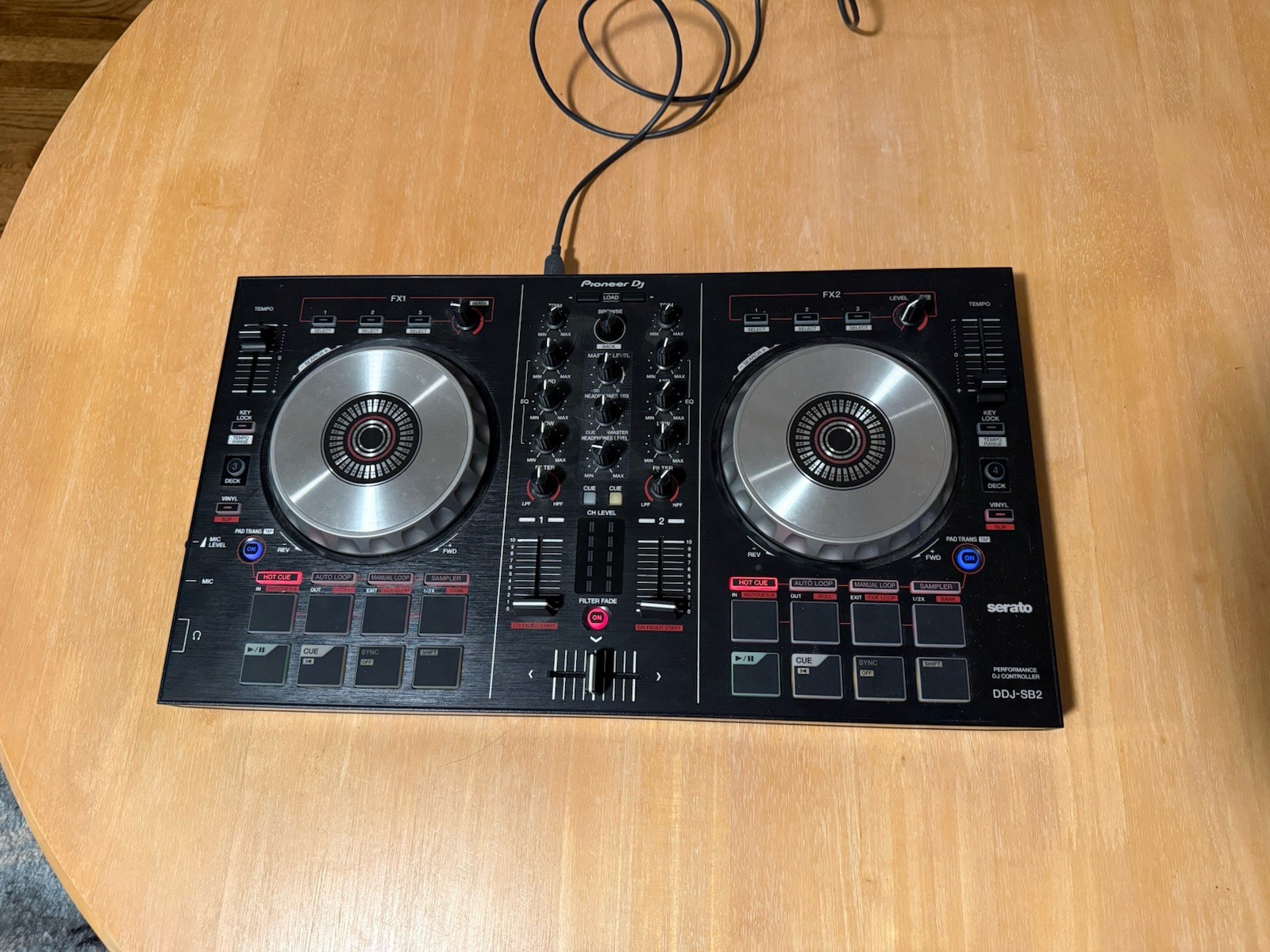 Pioneer DDJ-SB2 Serato Digital 2-Channel USB Performance DJ Controller