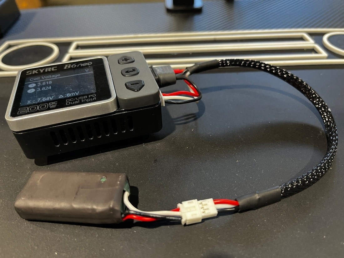 SHRC 2020519 CHARGING CABLE XT60 TO JST PH W/ BALANCE WIRE