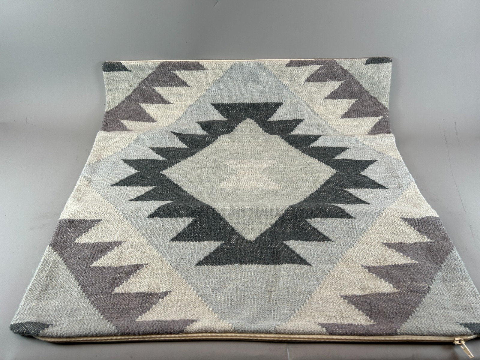 NEW Ikea FJÄLLSKRÅP Pillow Cushion Cover Wool Blend 26" x 26" Southwest Gray