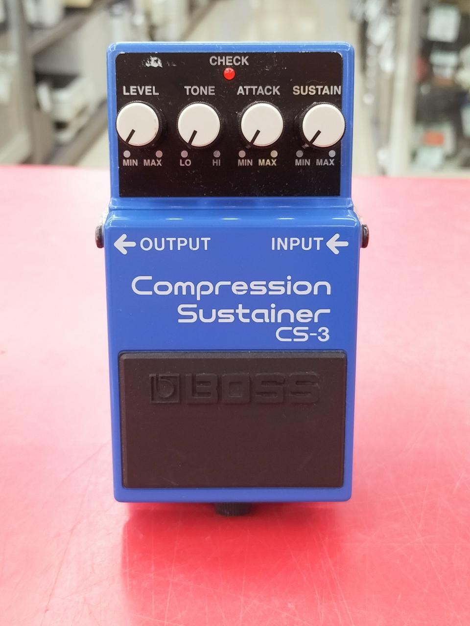 Boss CS-3 Compression Sustainer Pedal Used Guitar Effects for Players