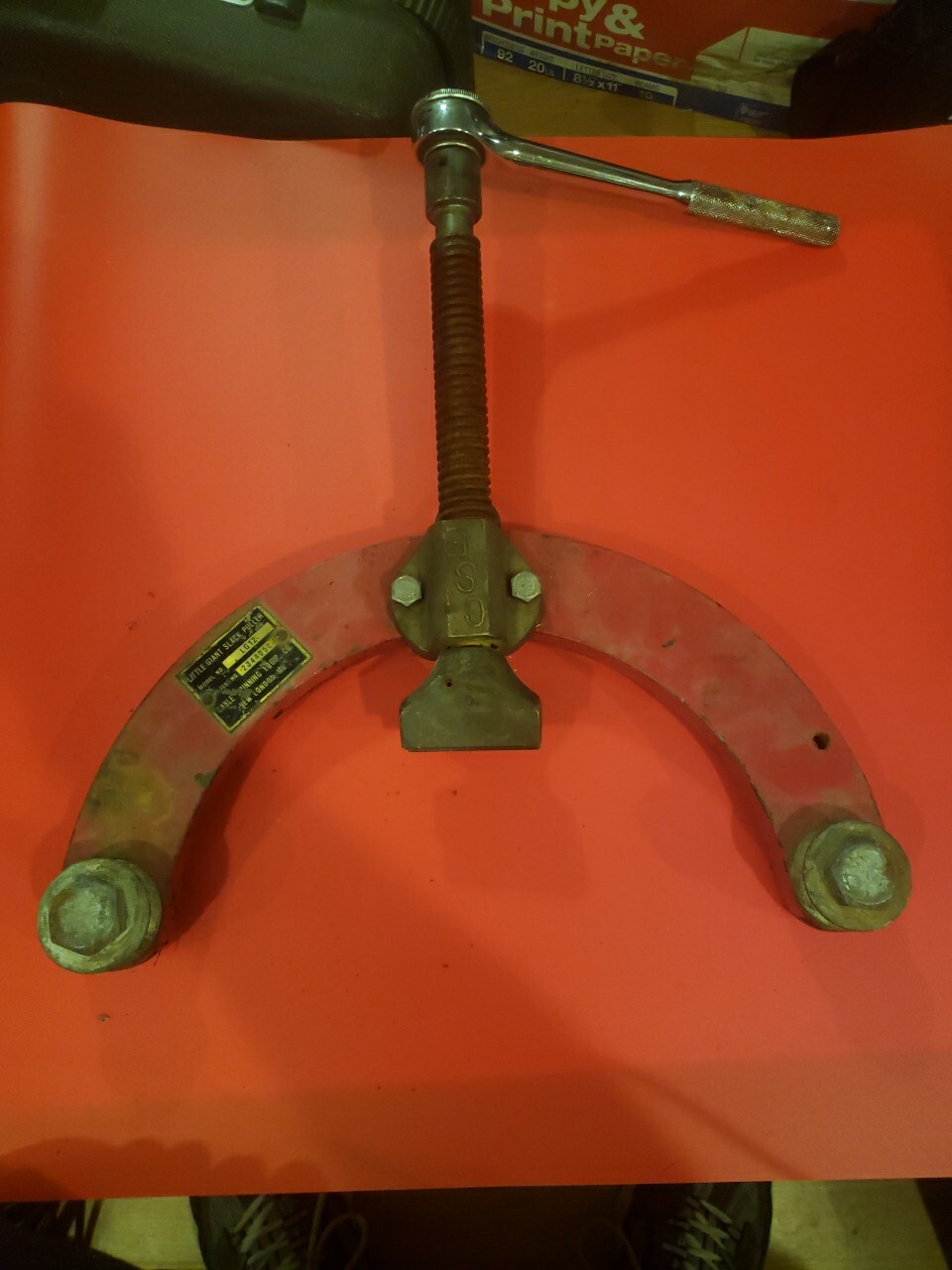 Little Giant LG12 Cable Slack Puller Tensioner - Lineworker Tool - USA Made