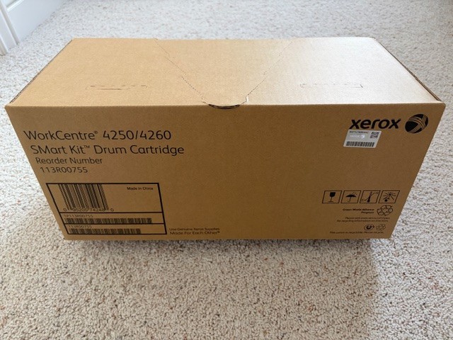 Genuine Xerox 113R00755 Drum Cartridge for Work Centre 4250 4260   BRAND NEW