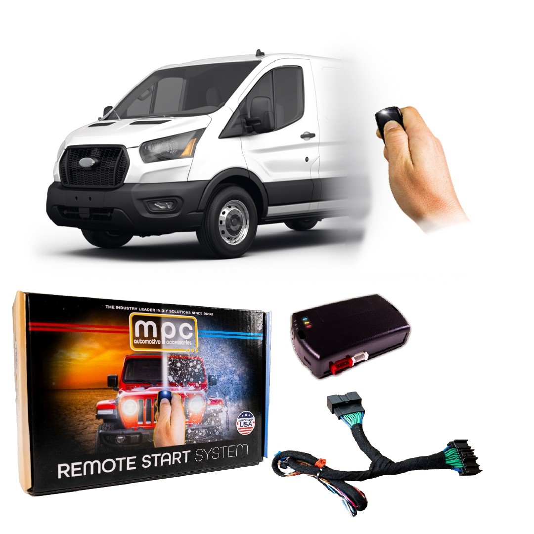 Remote Start Kit For Ford Transit w/ 4" screen ONLY -150/250/350 2020-2025 Key-