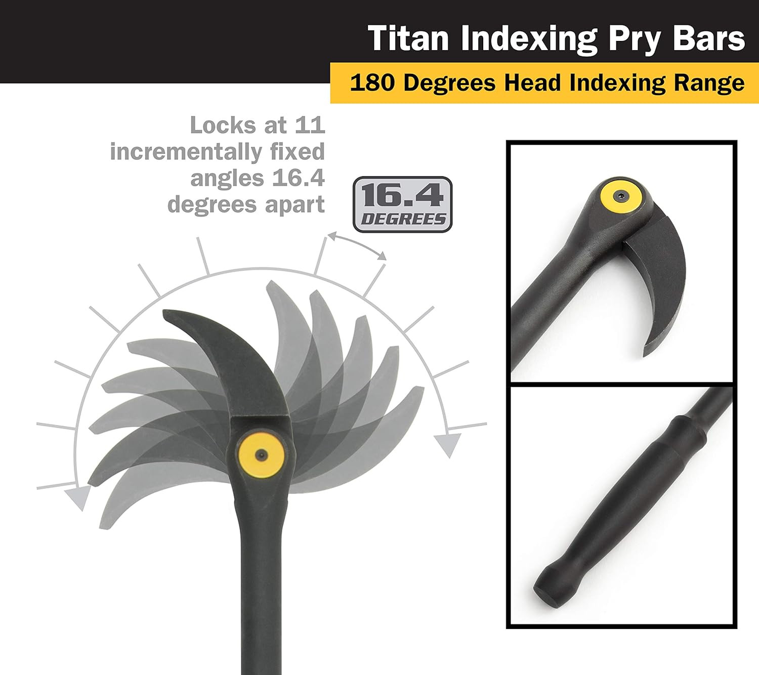 17808 Indexable Pry Bar, 8"