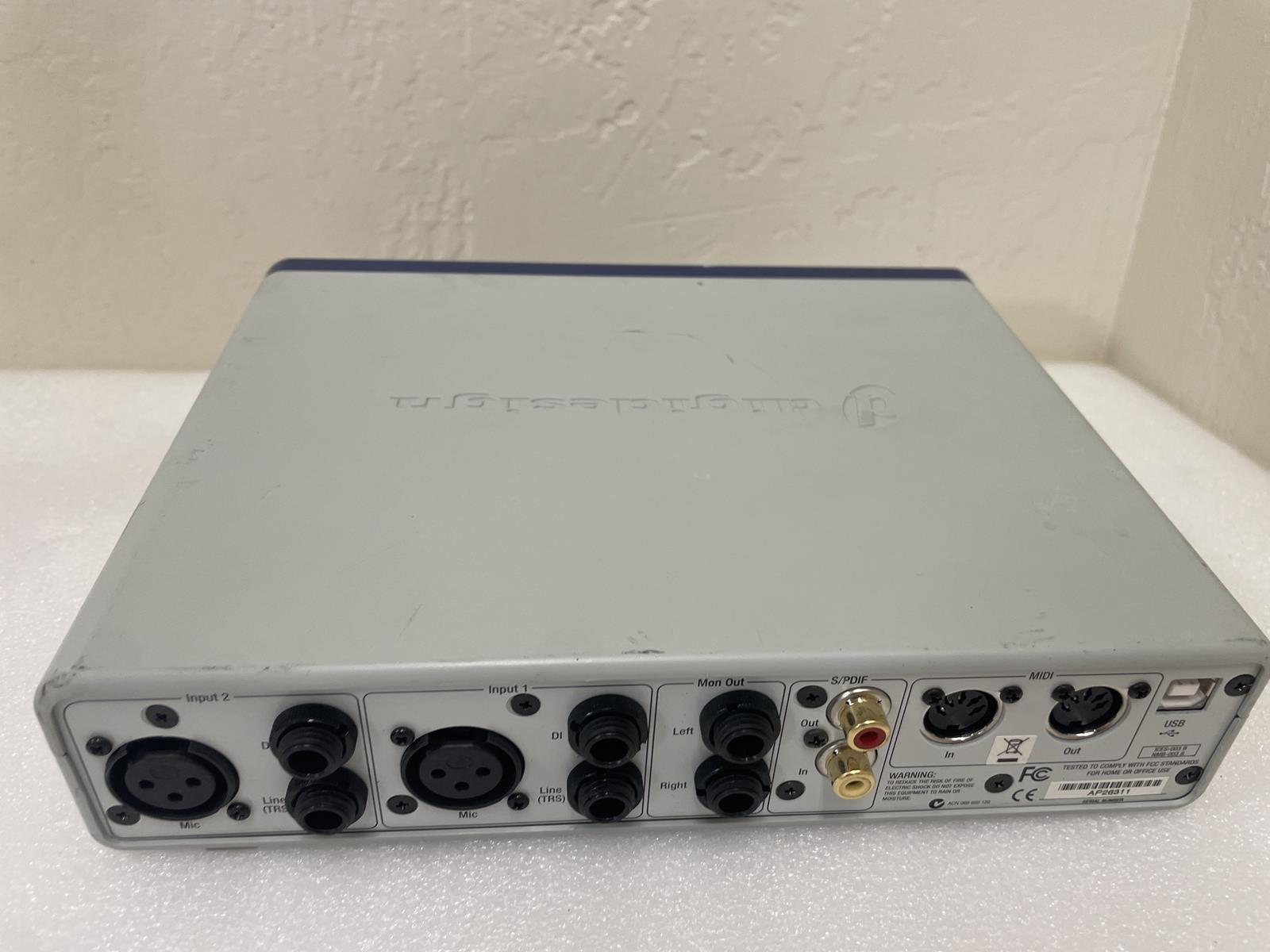 DIGIDESIGN MBOX2, NO CABLES