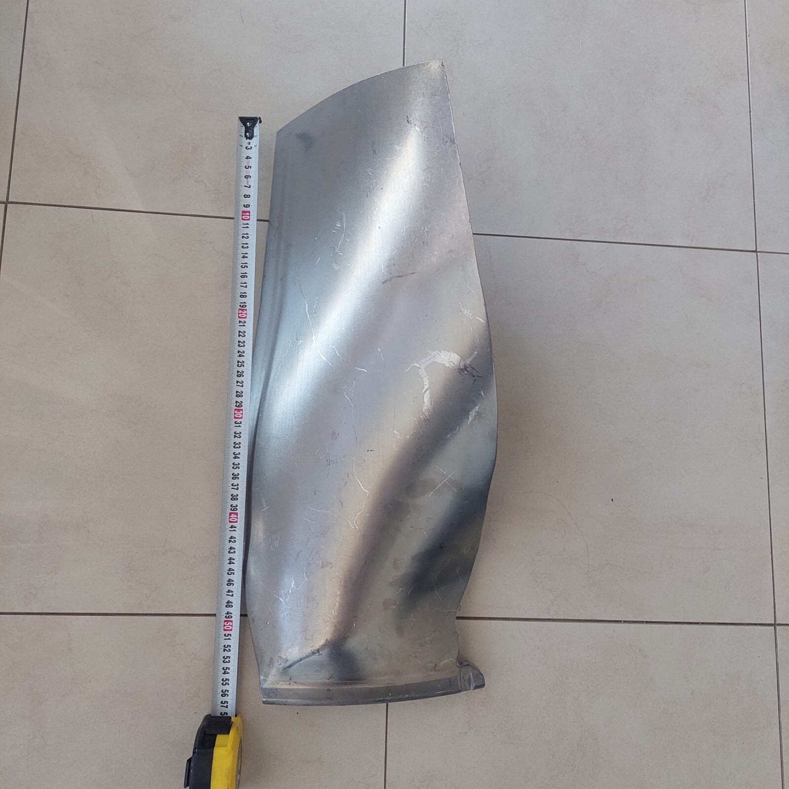 Scrap Titanium Jet Engine Fan Blade CFM56-7B for collectors