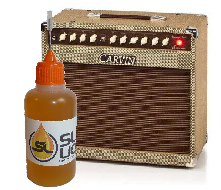 Slick Liquid Lube Bearings 100% Synthetic Oil for Carvin and All Turntables