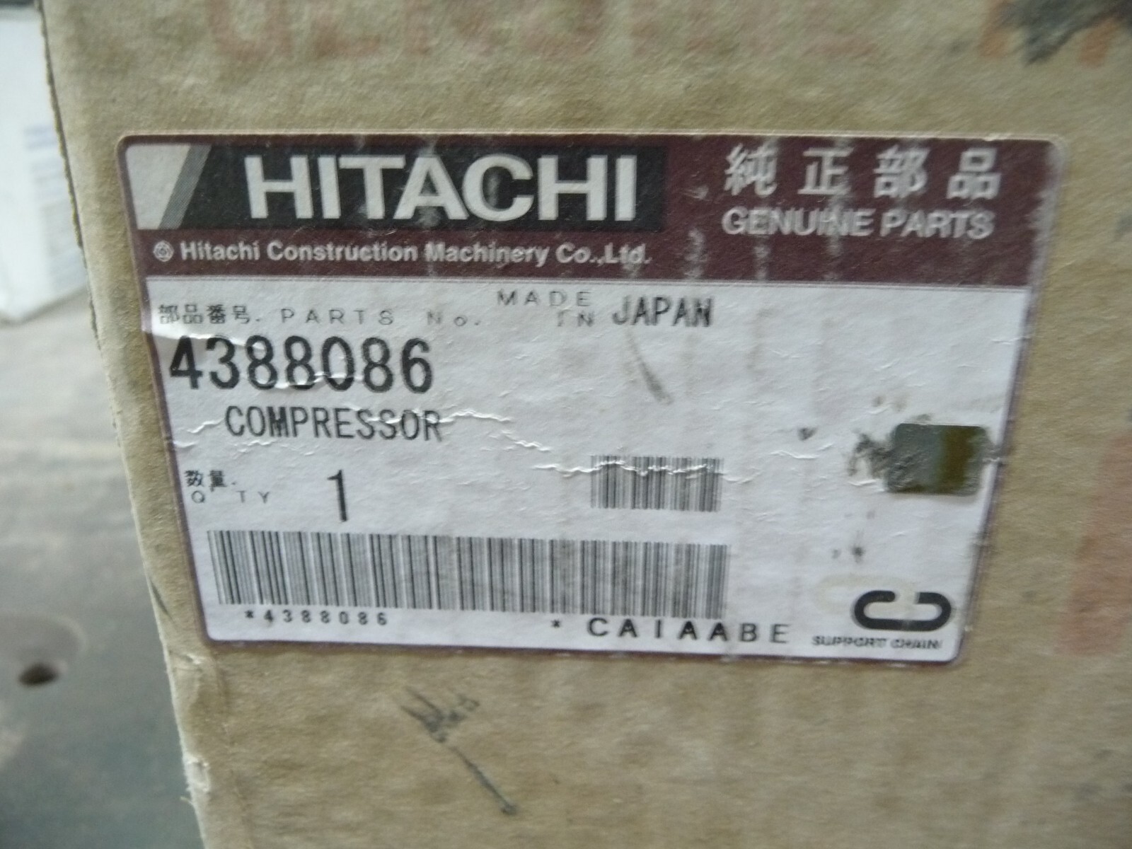 New Hitachi Compressor 4388086
