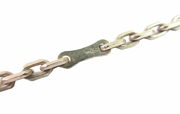 HERMES Keychain Charm Apricot Orange Chain Box Authentic From Japan