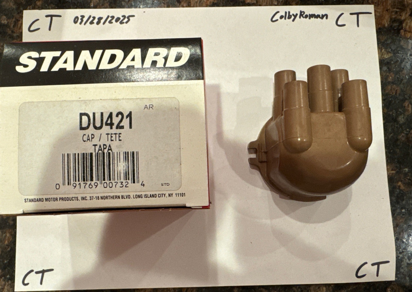 Distributor Cap Standard DU-421