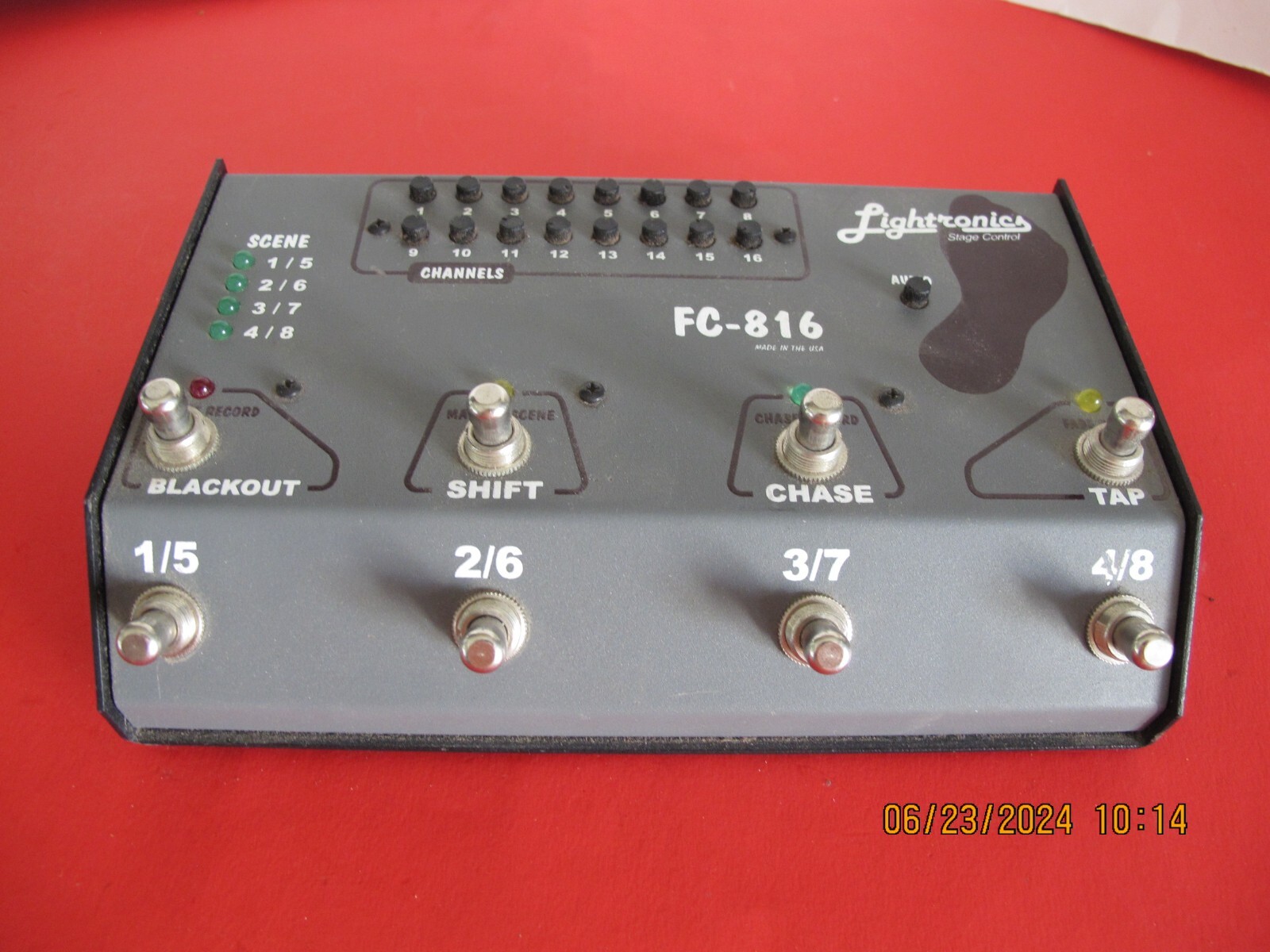 Lightronics FC-816 foot controller