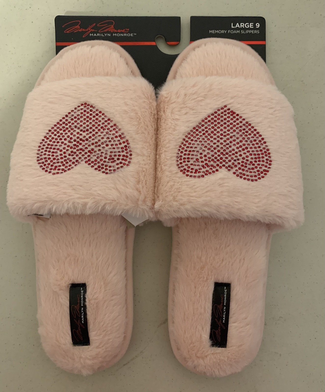 Womens Marilyn Monroe Slippers Size 9 L New