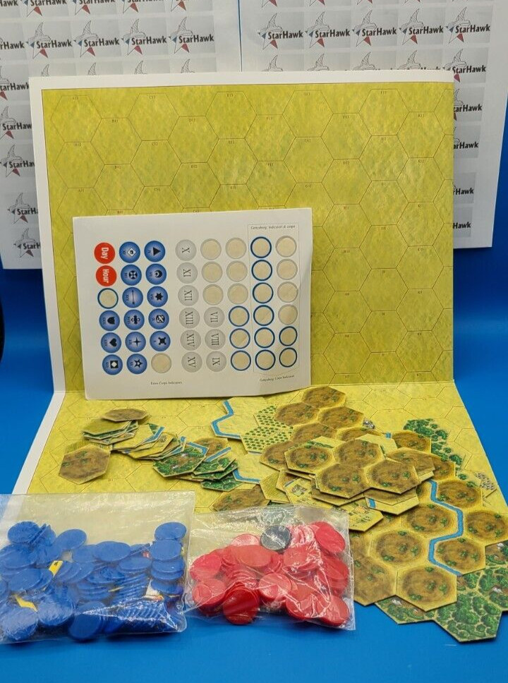 VTG Box Ex Cond. Giogames Yankees & Rebels Partially punched