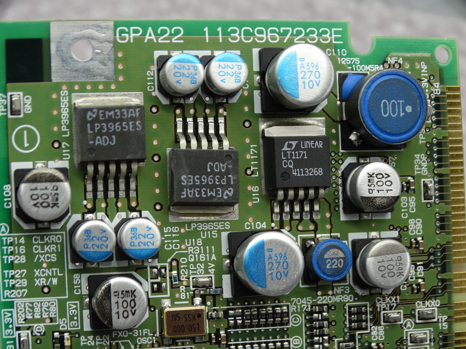 Fujifilm GPA22 113C967233E Board